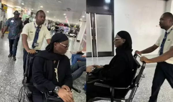 Charly Boy Breaks Silence Over Photos Of Him On Wheelchair At The Airport