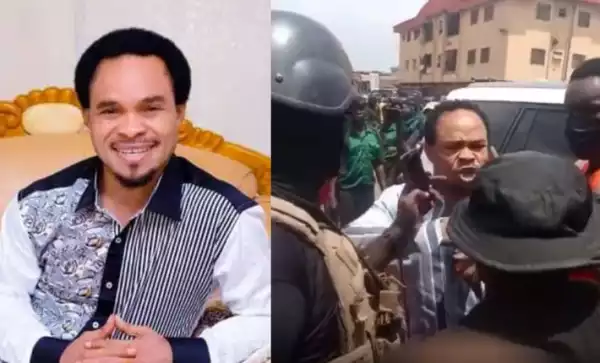 Prophet Odumeje Beaten As Church Building Is Demolished In Anambra (Video)