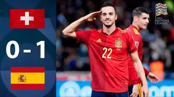 Switzerland vs Spain 0 - 1 (Nations League 2022 Goals & Highlights)