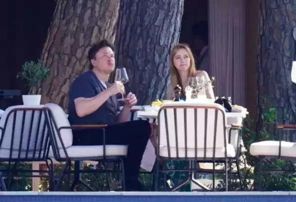 Elon Musk And Girlfriend Natasha Bassett Enjoy Romantic Getaway in St. Tropez (Photos)