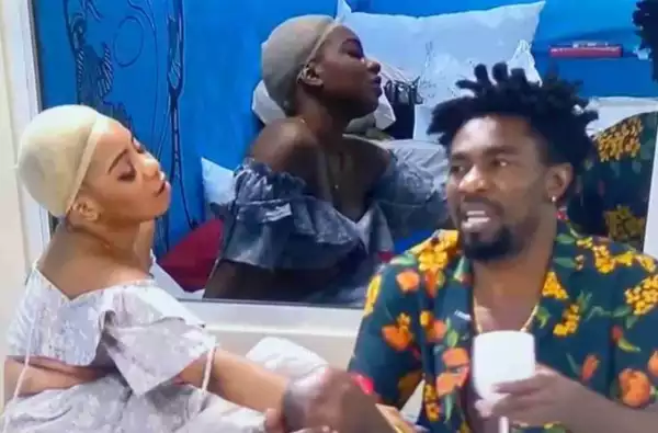 BBNaija: "Stop Caging Me, I Don’t Like It, I’m Not In A Relationship With You” – Boma Slams Queen