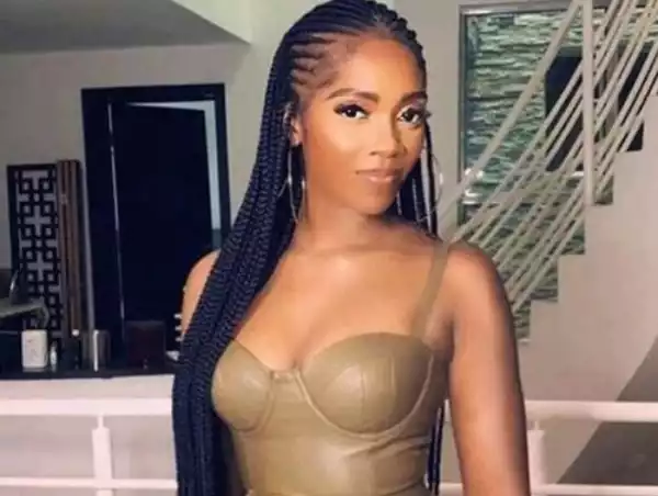 Madam This Really Looks Bad On You – Tiwa Savage Slammed Over Undersized High Heels In Trendy Photo