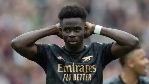 Bukayo Saka breaks silence after Arsenal penalty miss