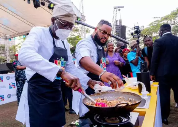 Whitemoney Cooks With Governor Babajide Sanwo-Olu (Video)