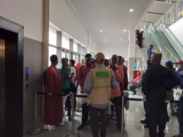 NEMA receives 107 Nigerians stranded in Libya