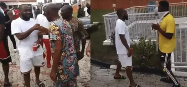 Davido visits his late uncle’s grave to pay homage (video)