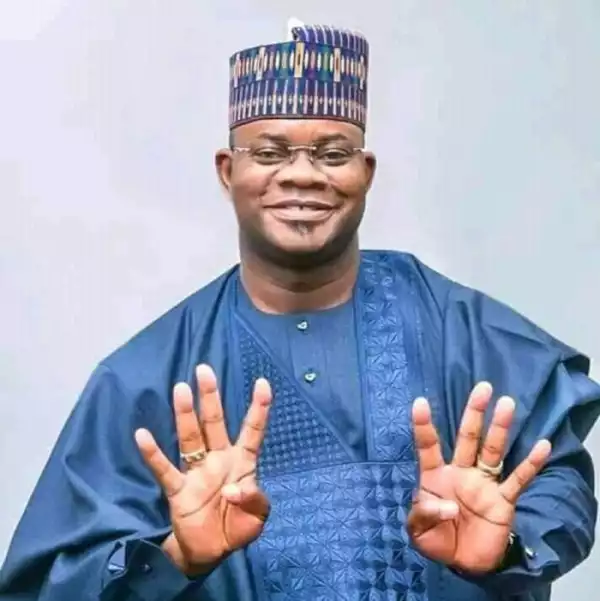 2023: Yahaya Bello’s Presidential Posters Flood Abuja