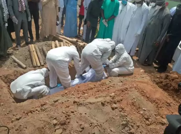 Photos From The Burial Of Buhari
