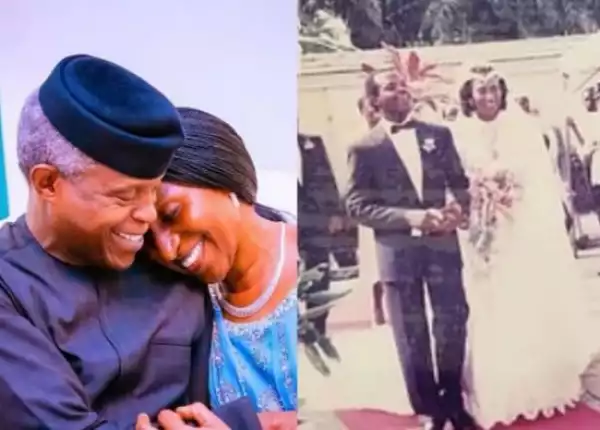 Vice President, Yemi Osinbajo And Wife Dolapo Celebrate 33rd Wedding Anniversary