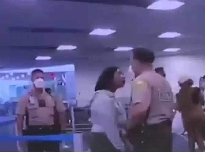 White Maimi police officer relieved from duty for punching a black woman at Miami Airport (video)
