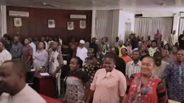 Ministry Of Communications Celebrates Tinubu On 72nd Birthday, Sing "Happy Birthday" Song