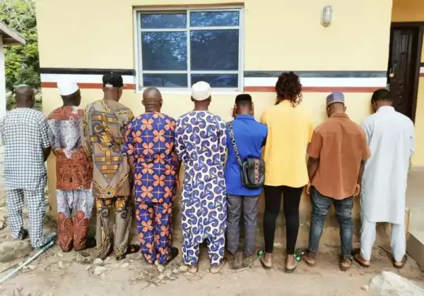 NSCDC Arrests Nine Suspects For Electricity Theft In Osun