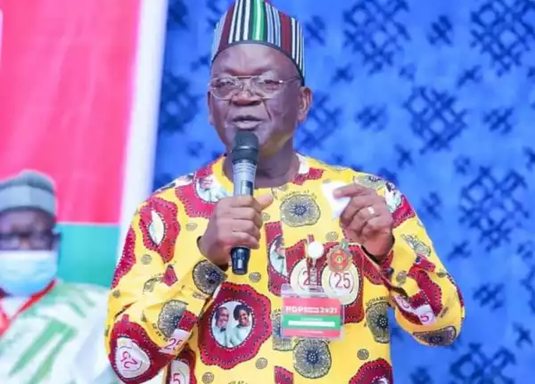 Anyone Above 70 Should Not Run For Presidency — Ortom