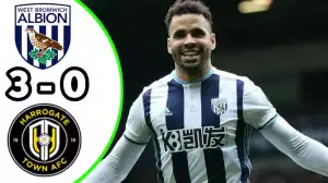 West Brom vs Harrogate Town 3 - 0 | Carabao Cup All Goals And Highlights (16-08-2020)