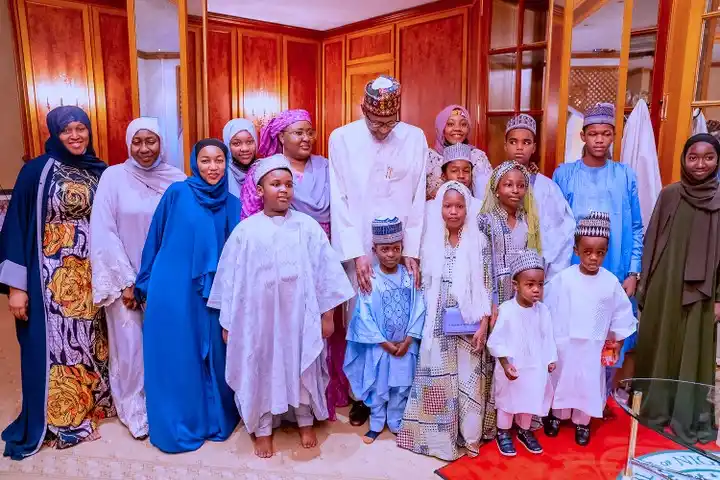President Buhari Participates At The Eid-Al-fitr Prayers (Photos)