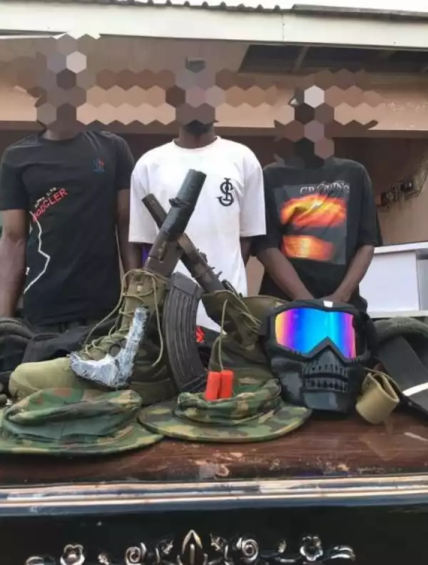 Police Arrest Four Suspected Armed Robbers And Cultists In Delta