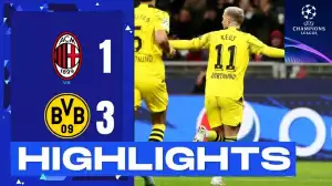 AC Milan vs Borussia Dortmund 1 - 3 (Champions League Goals & Highlights)