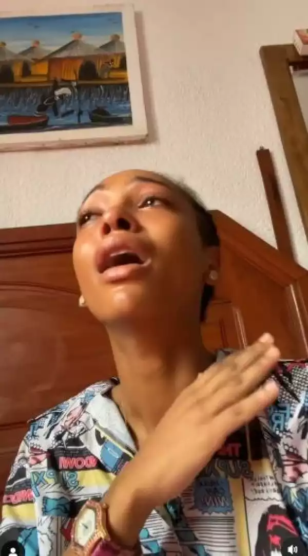 I Worked So Hard - Influencer Adeherself Weeps After Losing Instagram Page (Video)