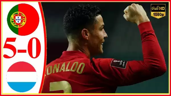 Portugal vs Luxembourg 5 − 0 (2022 World Cup Qualifiers Goals & Highlights)