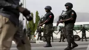 Police Parade Gun Producer, Abuja Female One-Chance Syndicates