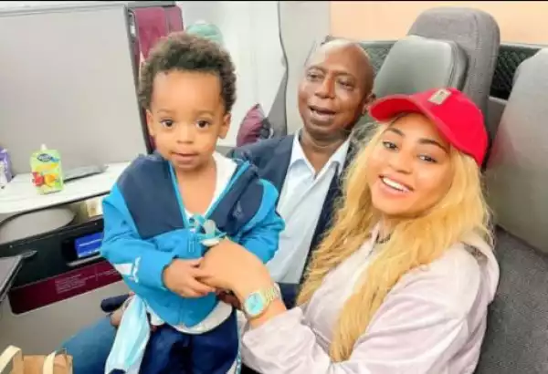 Too Much Money! Ned Nwoko Gifts His Wife Regina Daniels Over N20m For Christmas