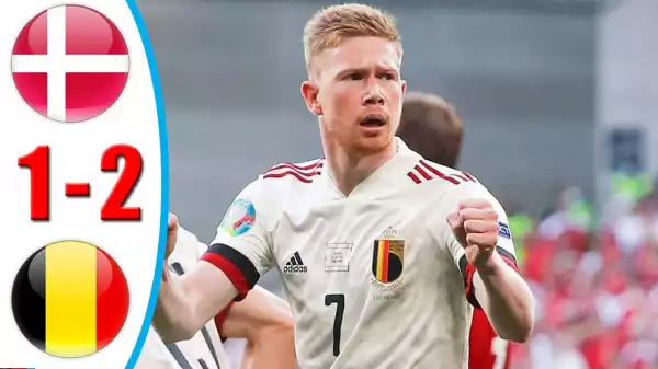 Denmark vs Belgium 1 − 2 (EURO 2020 Goals & Highlights)