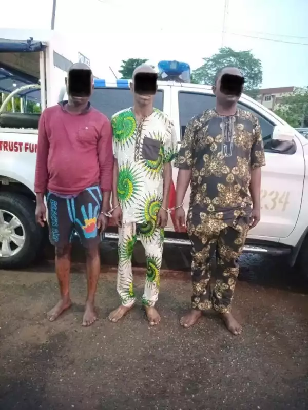 Police Arrests Three Suspected Fraudsters Who Pose As Drivers And Passengers In Lagos