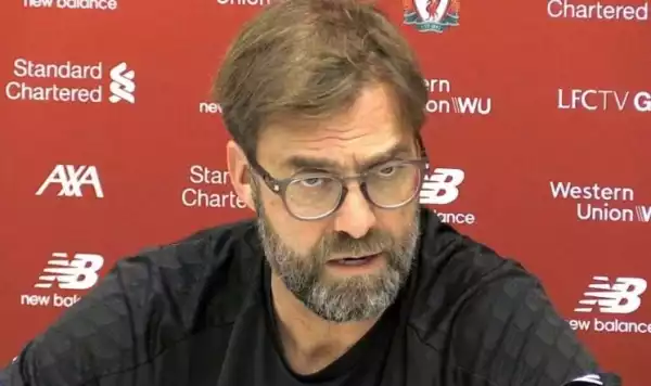 Jurgen Klopp Reveals The Player That Has Played Last Game For Liverpool