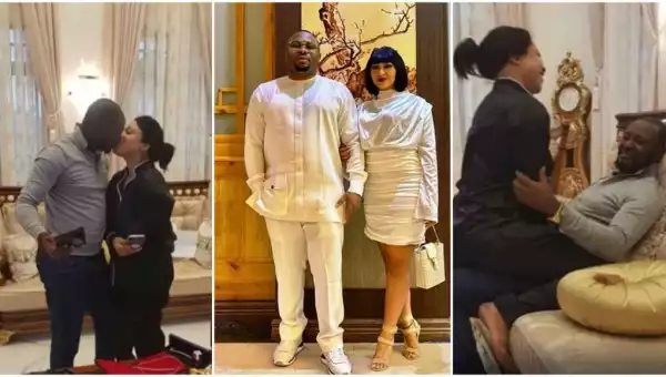 Olakunle Churchill Celebrates Rosy Meurer In Disguise As Tonto Dikeh’s New Lover Hits The Internet