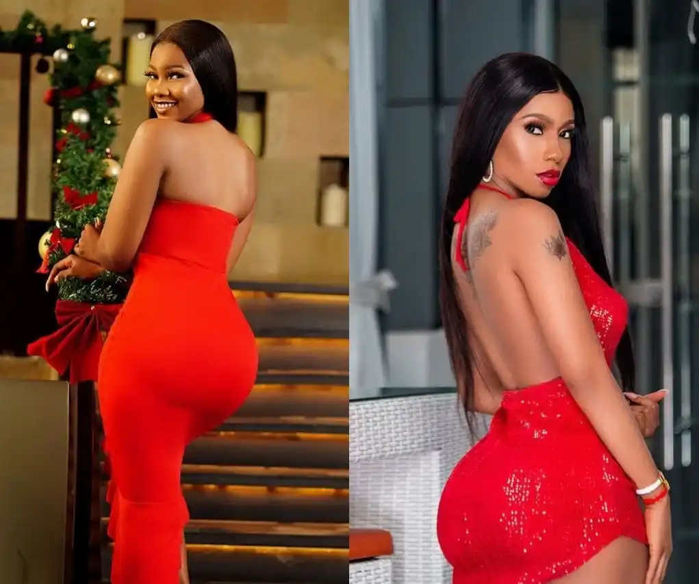 Nigerians attacks Tacha for lying that her publicist shades Mercy with her social media accounts and not her