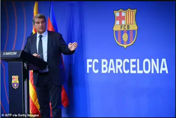Barcelona President Joan Laporta Reveals The Club’s Debt Is Now £1.15Billion