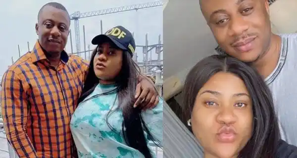 Nkechi Blessing Sunday fires back at her husband, Falegan after he announced end of their relationship