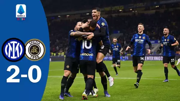 Inter vs Spezia 2 - 0 (Serie A  2021 Goals & Highlights)
