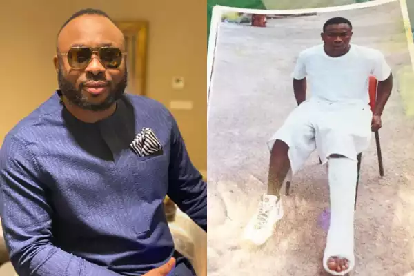 Tonto Dikeh’s Ex-Husband, Olakunle Churchill Narrates How A Ghastly Power Bike Accident Ended His Football Ambition