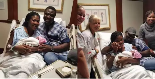 Mercy Johnson and husband welcome baby number 4(Photo)
