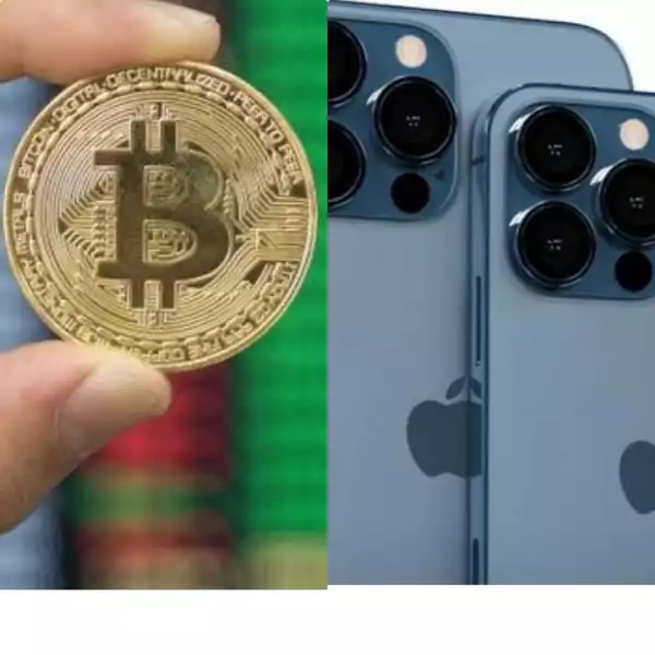 CHOOSE ONE!! The New iPhone 13 Pro Max or N500K Worth Of Bitcoin?