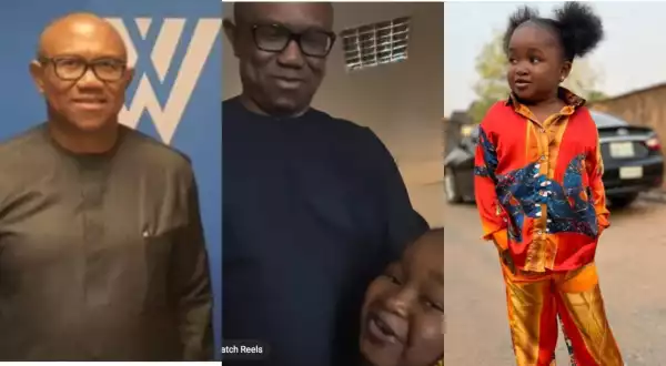 I Love You – Small Sized Nollywood Actress Professes Her Love For Peter Obi (Video)