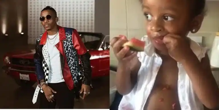 LOL! Tekno’s Daughter Skye Takes Enjoyment To Another Level – Video