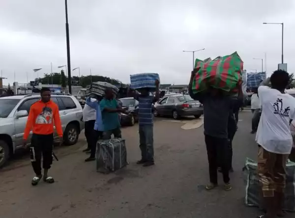 Travellers Stranded As Protesting Students Ground Airport (Photos)