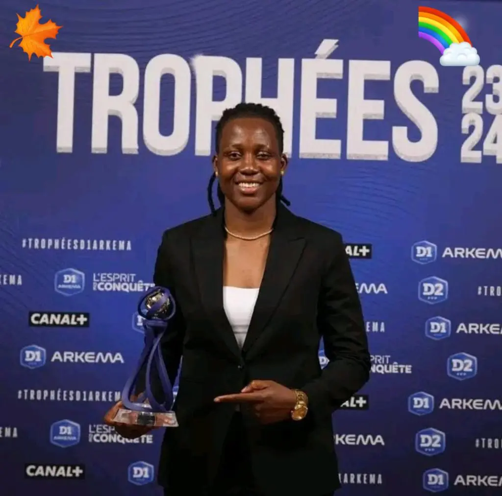 Nnadozie wins best goalkeeper award in France