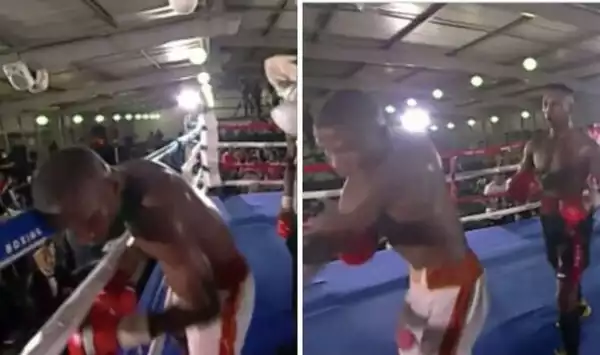 24-year-old South African Boxer Dies Two Days After He Was Seen Completely Disoriented During A Fight (Video)