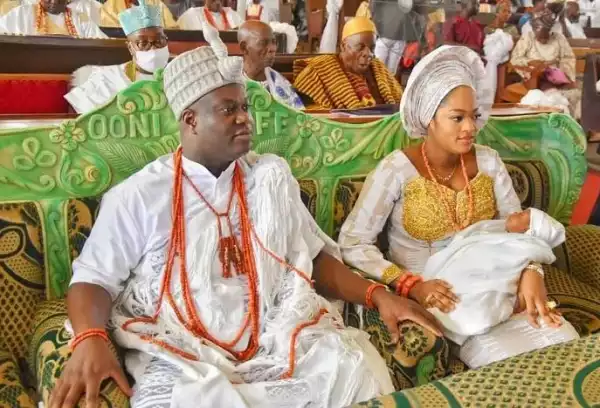 Queen Naomi’s Alleged Separation From Ooni Of Ife Not True And Shouldn