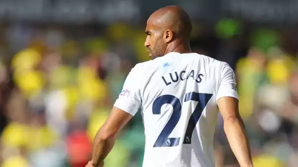 Lucas Moura open to playing as a wing-back under Antonio Conte