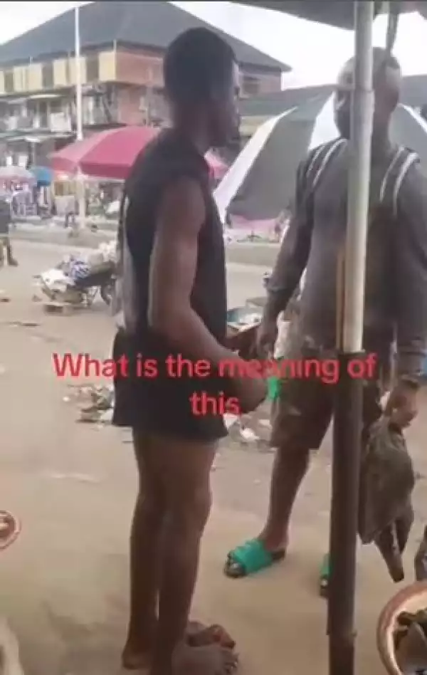 Are You A Soldier?- Suspected Military Man Brutalizes Boy For Wearing Camouflage Short (Video)