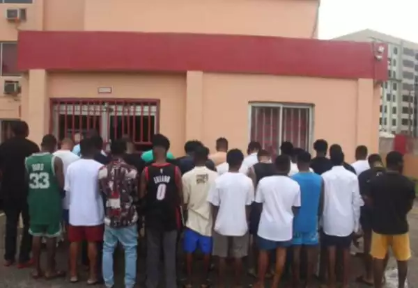 EFCC Arrests 25 Suspected ‘Yahoo Boys’ In Akure