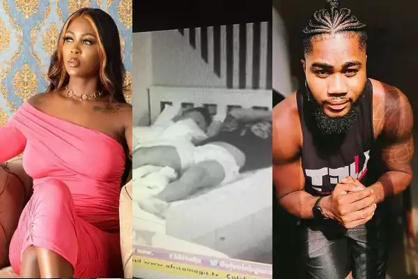 BBNaija: Two Housemates Caught On In The ACT On Camera (WATCH)