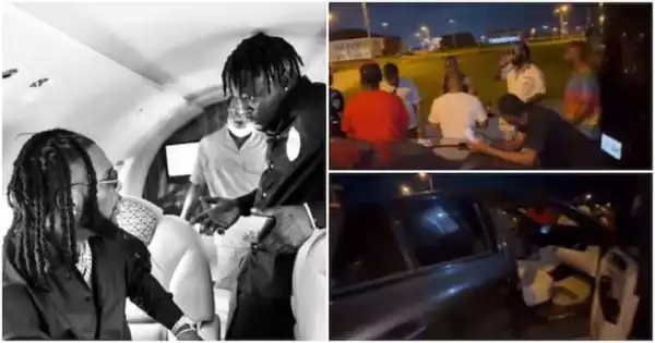 Burna Boy Gifts Longtime Friend Brand New Mercedes Benz Reportedly Worth N30m (Video)