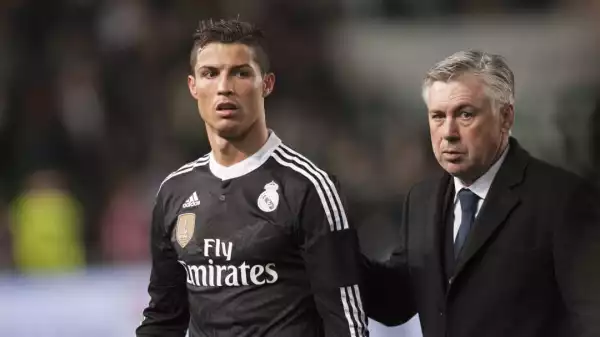 Carlo Ancelotti speaks out in defence of Cristiano Ronaldo