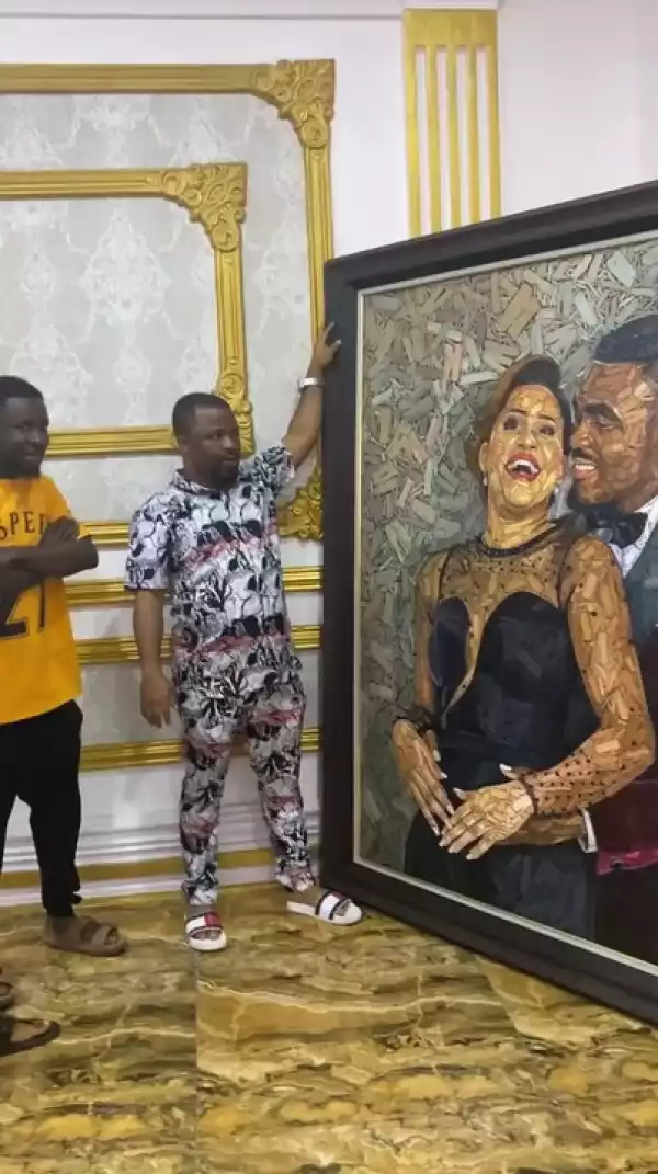 Footballer, Emmanuel Emenike Shows Off The Inside of His Lavish Mansion (Video)