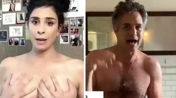 Celebrities get naked to encourage Americans to vote (video)